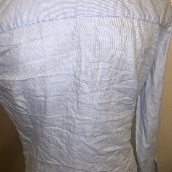 Ladies Zara Basic longsleeve button down large - Picture 5 of 8